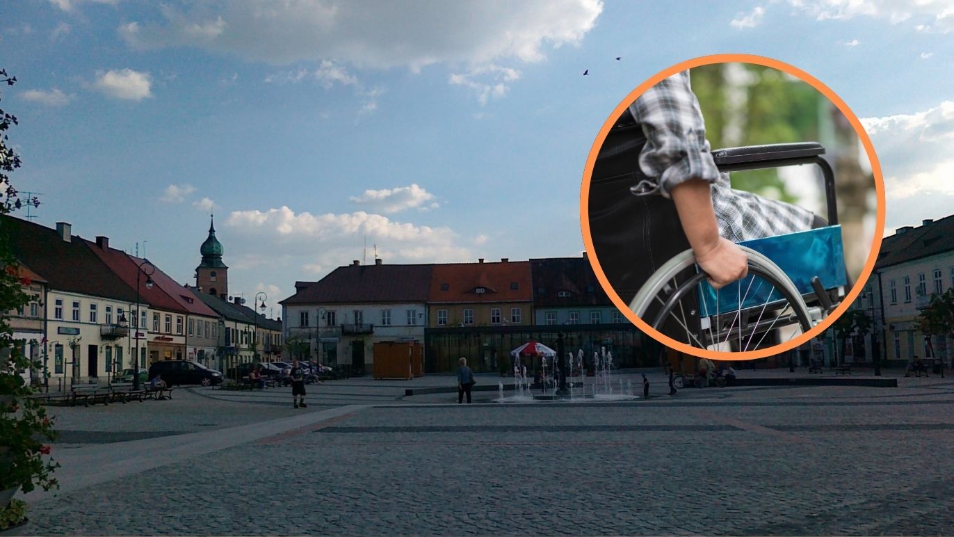 Sieradz nie jest dostosowany do potrzeb osób z niepełnosprawnościami?
