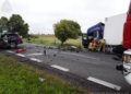 Śmiertelny wypadek na DW703 pod Łęczycą. Zginęła jedna osoba