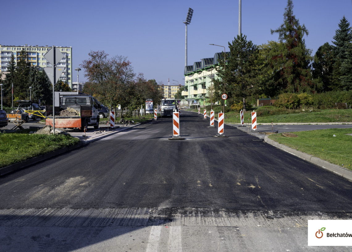 Kolejny etap remontu 1 Maja w Bełchatowie. Zmiany od 13 października