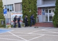 Strzały, ewakuacja i ładunek wybuchowy w zgierskim starostwie. Służby ćwiczyły atak terrorystyczny [ZDJĘCIA]