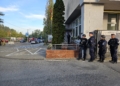 Strzały, ewakuacja i ładunek wybuchowy w zgierskim starostwie. Służby ćwiczyły atak terrorystyczny [ZDJĘCIA]