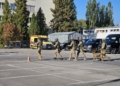 Strzały, ewakuacja i ładunek wybuchowy w zgierskim starostwie. Służby ćwiczyły atak terrorystyczny [ZDJĘCIA]