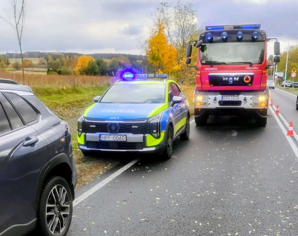 Śmiertelny wypadek na DW484. Nie żyje 47-letni rowerzysta 1 Śmiertelny wypadek na DW484. Nie żyje 47-letni rowerzysta