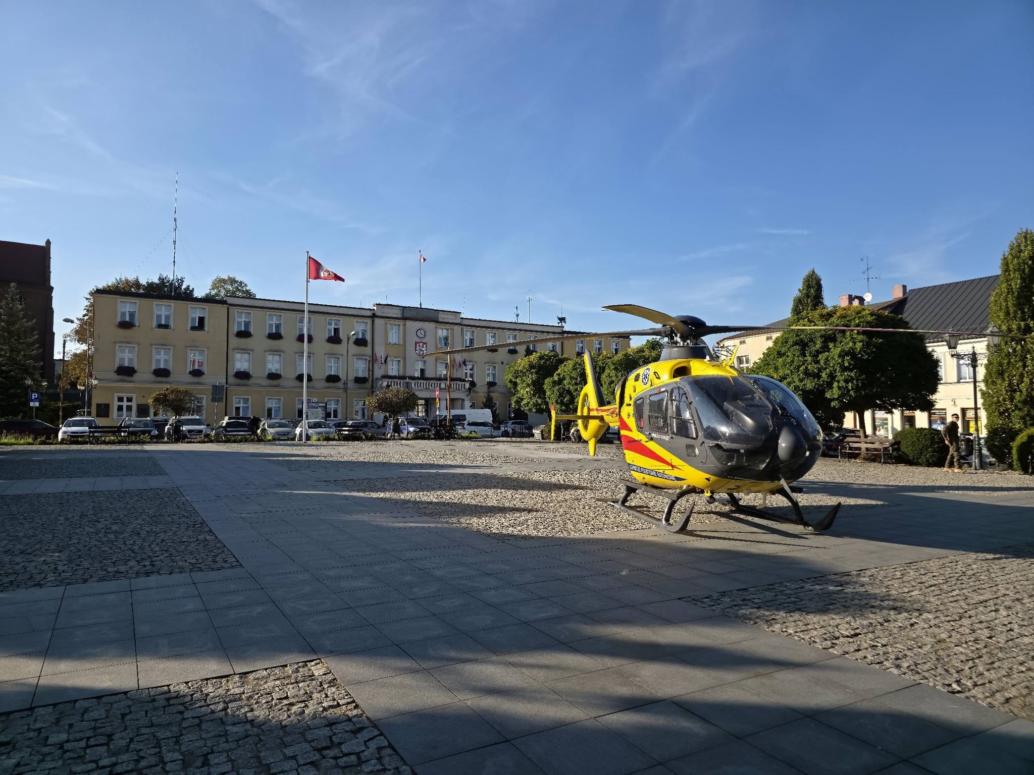 Wypadek w Zgierzu. Skuter zderzył się z samochodem dostawczym