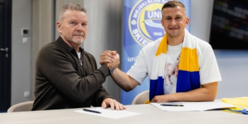 Łukasz Wolsztyński nowym zawodnikiem Unii Skierniewice. Ma 121 meczów w Ekstraklasie/fot. Unia Skierniewice (FB)