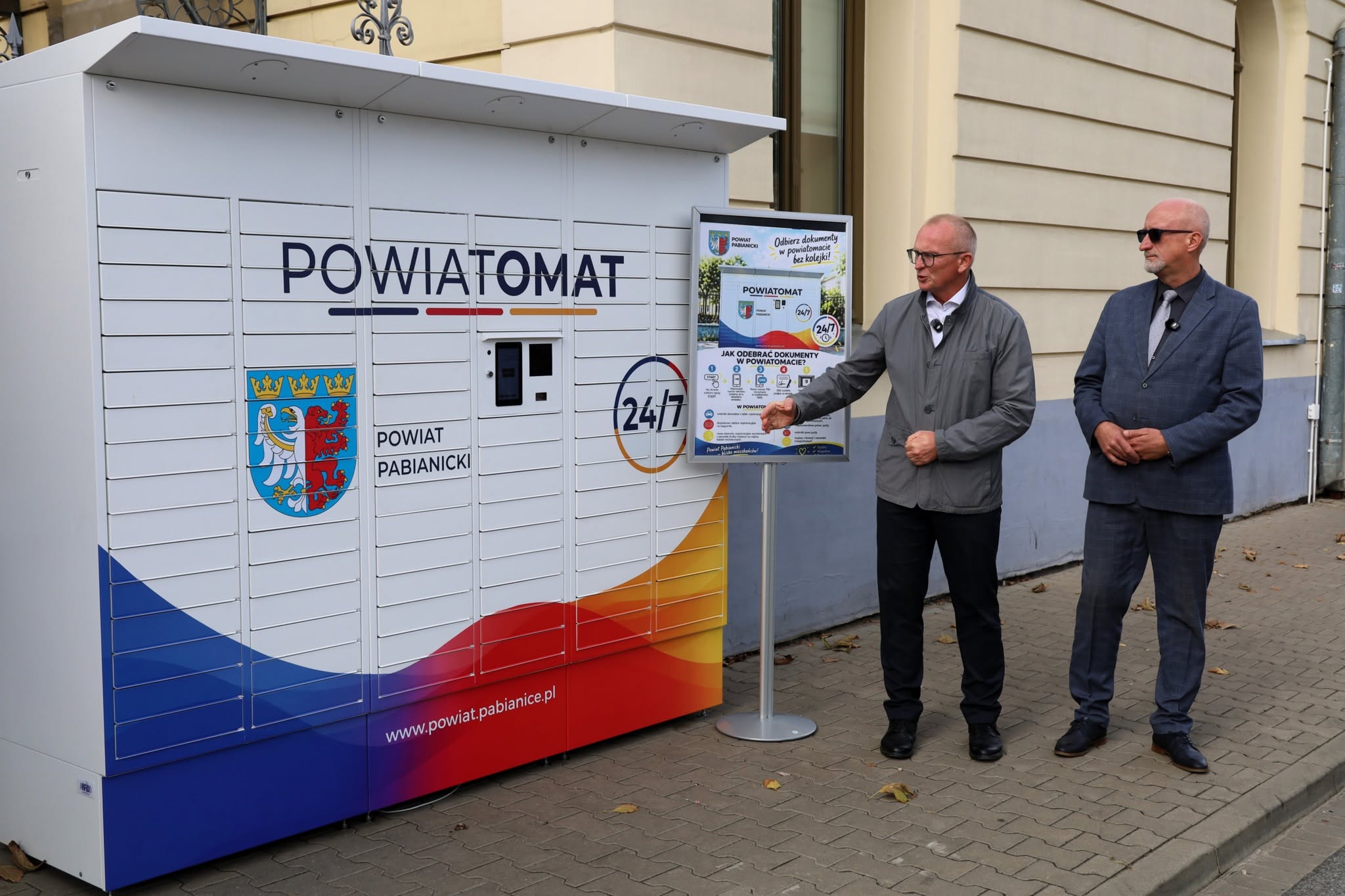 Powiatomat w Pabianicach już działa