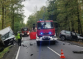 Śmiertelny wypadek na DK48 pod Spałą. Zginął kierowca SUV-a 1 Śmiertelny wypadek na DK48 pod Spałą. Zginął kierowca SUV-a