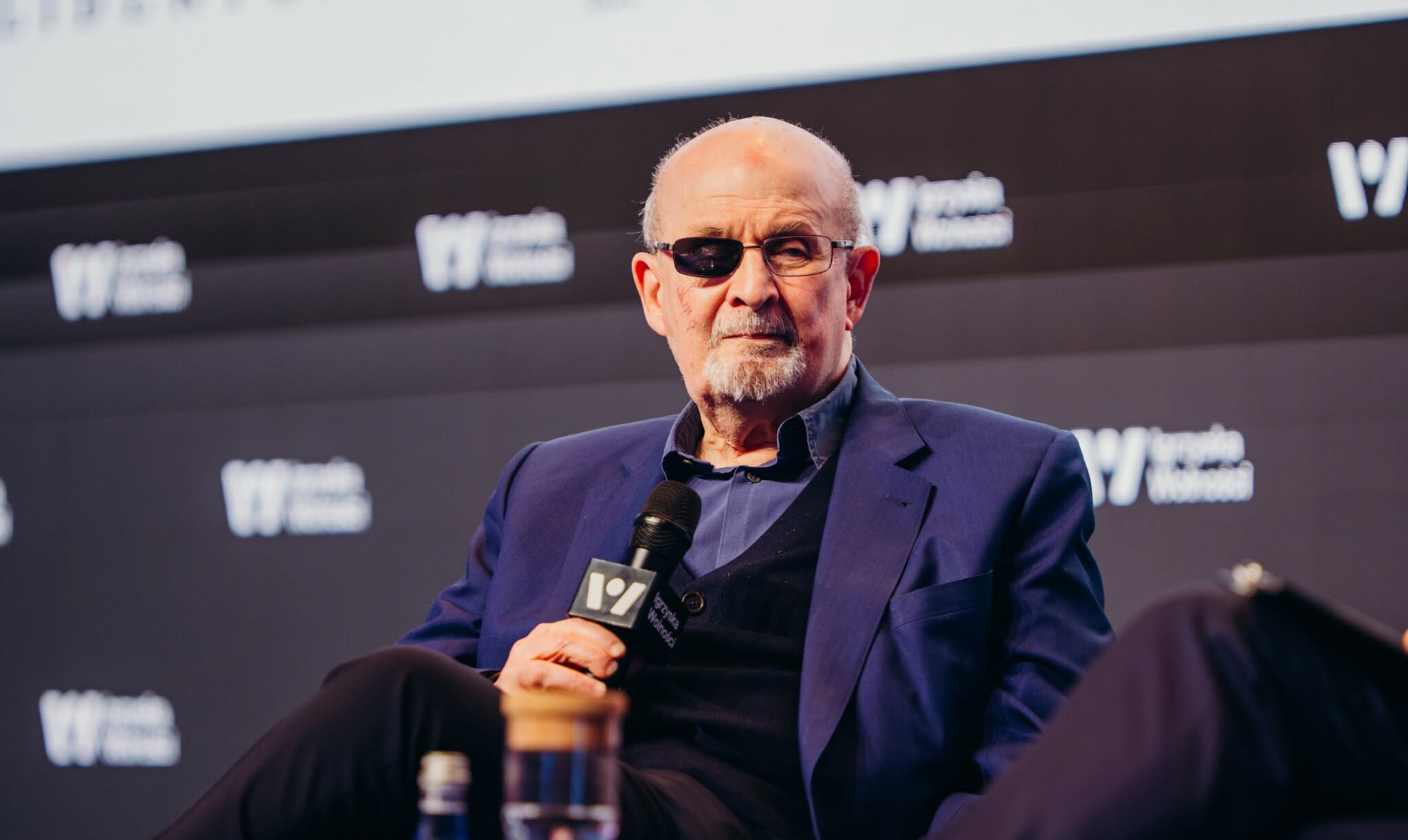 Salman Rushdie w Łodzi