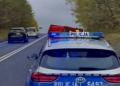 Śmiertelny wypadek na DW484. Nie żyje 47-letni rowerzysta/fot. KPP Radomsko