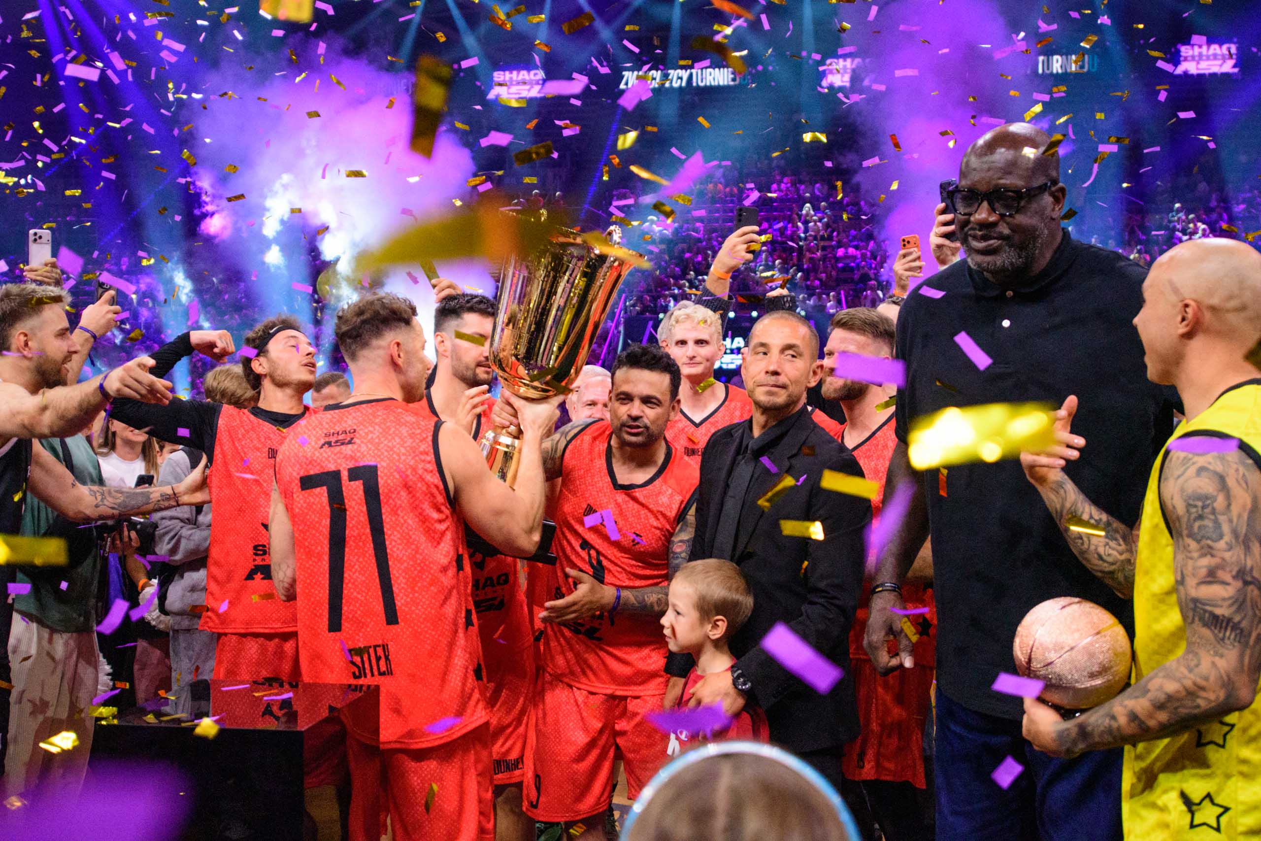 Shaquille O’Neal w Łodzi. All Stars League 3 w Atlas Arenie [ZDJĘCIA, WYNIKI]
