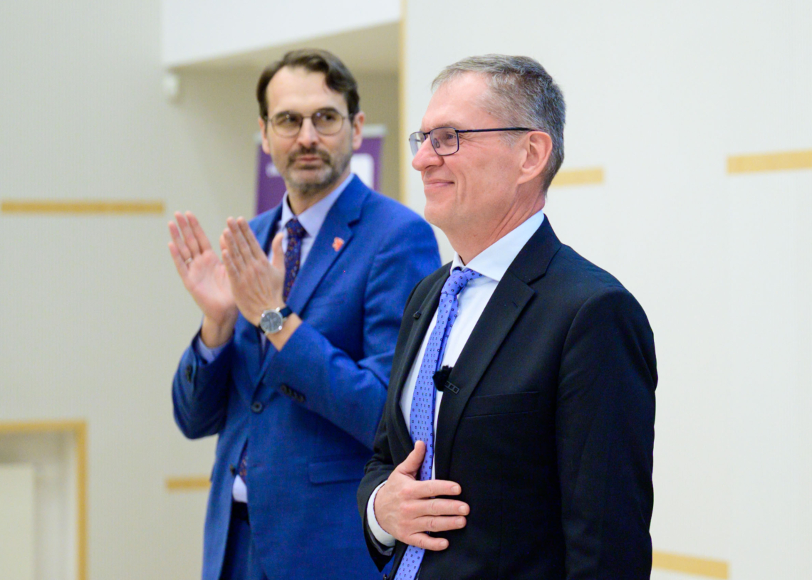 Andrzej Poczobut w Łodzi, fot. S. Szwajkowski