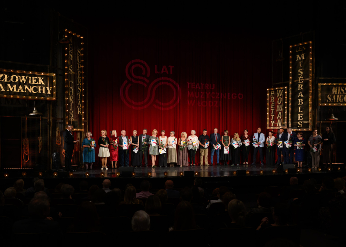 „I znów premiera!” Jak przebiegła 80. gala jubileuszowa Teatru Muzycznego w Łodzi? [ZDJĘCIA]