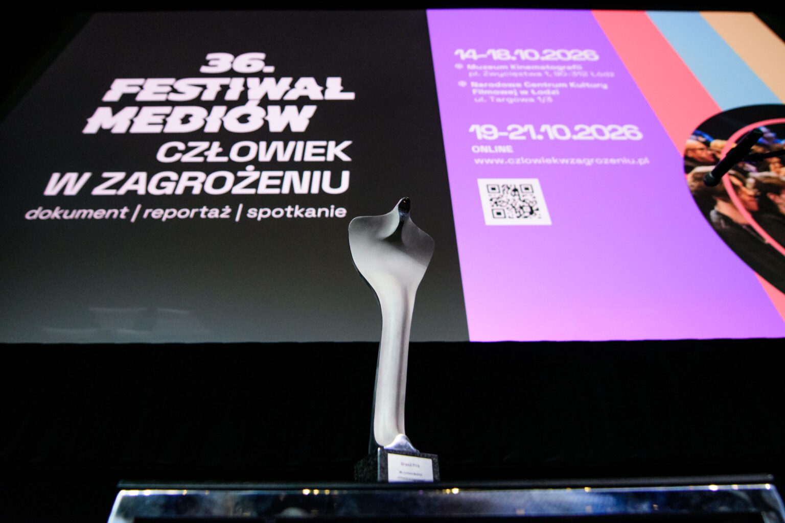 Gala Finalowa 36 Festiwalu Mediow Czlowiek w Zagrozeniu fot Sebastian Szwajkowski
