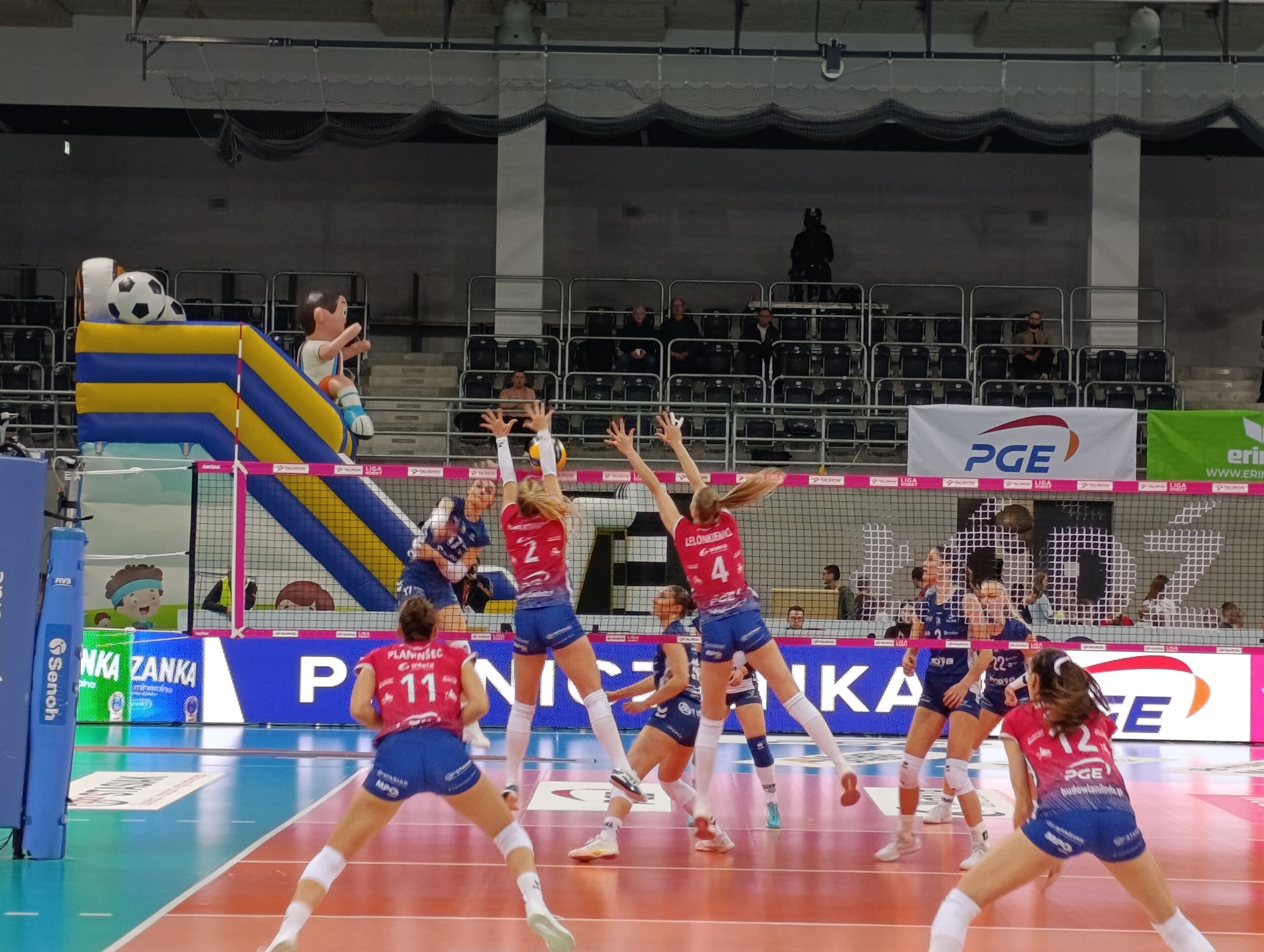 Budowlani Łódź przegrali z Radomką. Mistrzynie Polski bez punktów