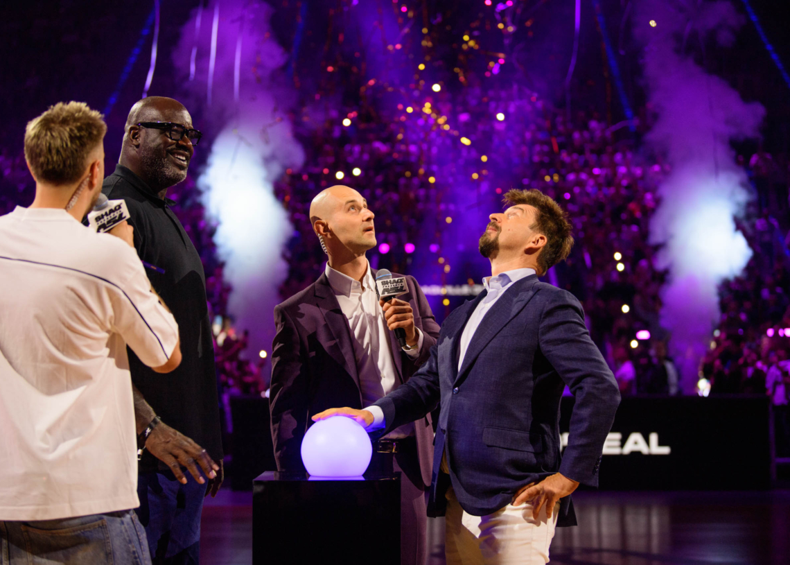 Shaquille O’Neal w Łodzi. W Atlas Arenie trwa All Stars League 3 1 Shaquille O’Neal w Łodzi. W Atlas Arenie trwa All Stars League 3