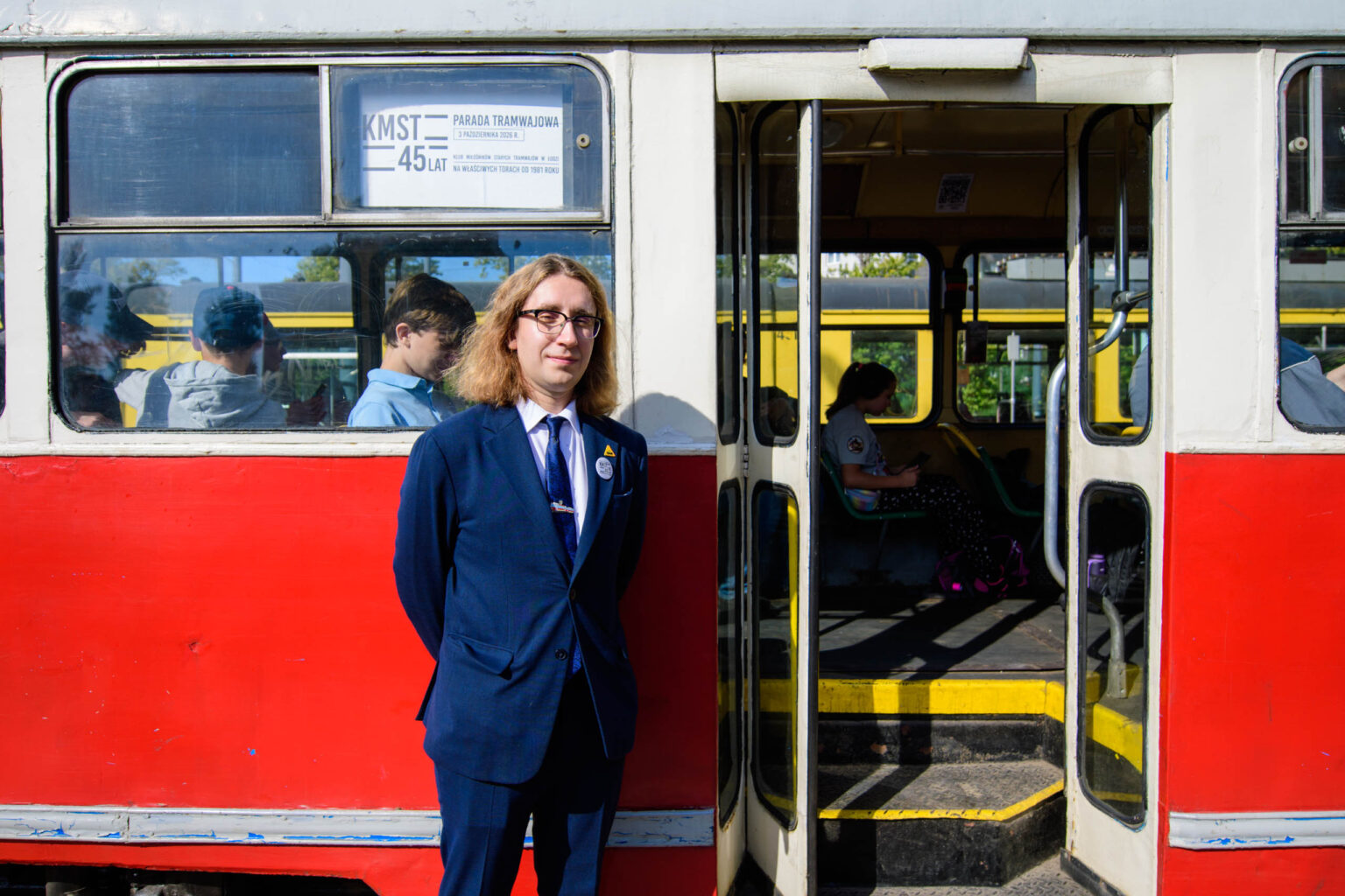 Parada tramwajów na 45 lat KMST fot Sebastian Szwajkowski Parada tramwajow na 45 lat KMST fot Sebastian Szwajkowski