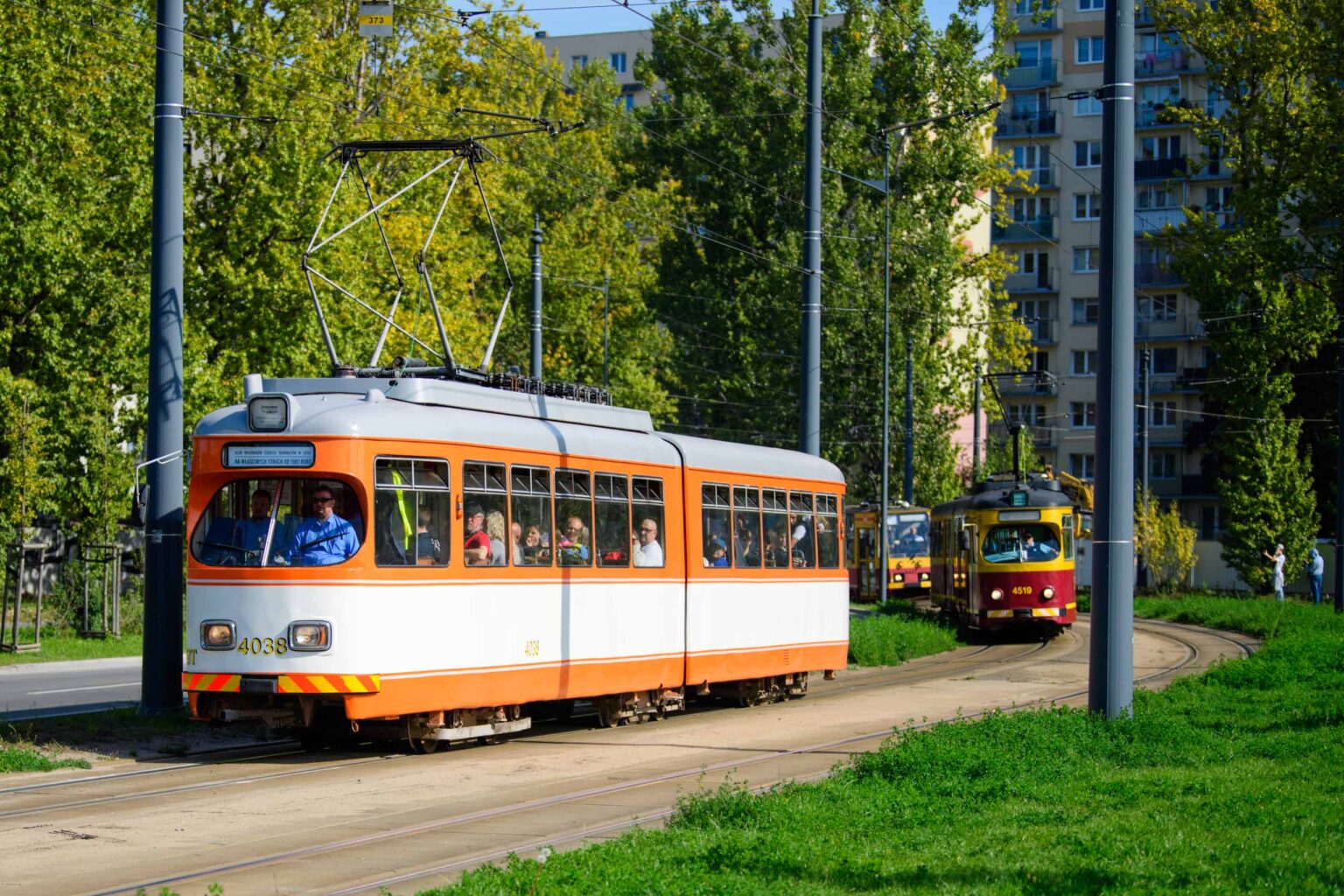 Parada tramwajow na 45 lat KMST fot Sebastian Szwajkowski 11