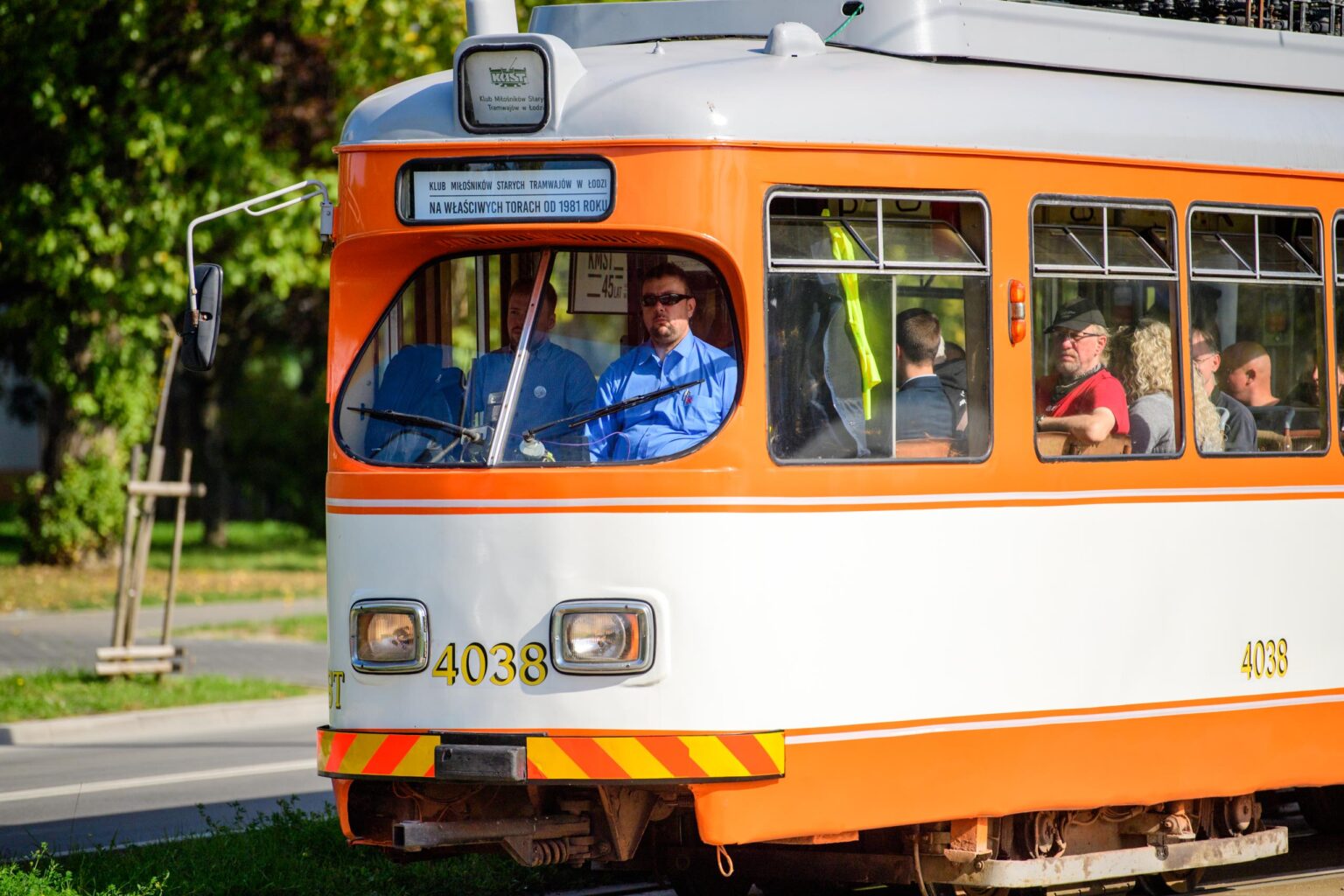 Parada tramwajów na 45 lat KMST fot Sebastian Szwajkowski_12 Parada tramwajow na 45 lat KMST fot Sebastian Szwajkowski 12