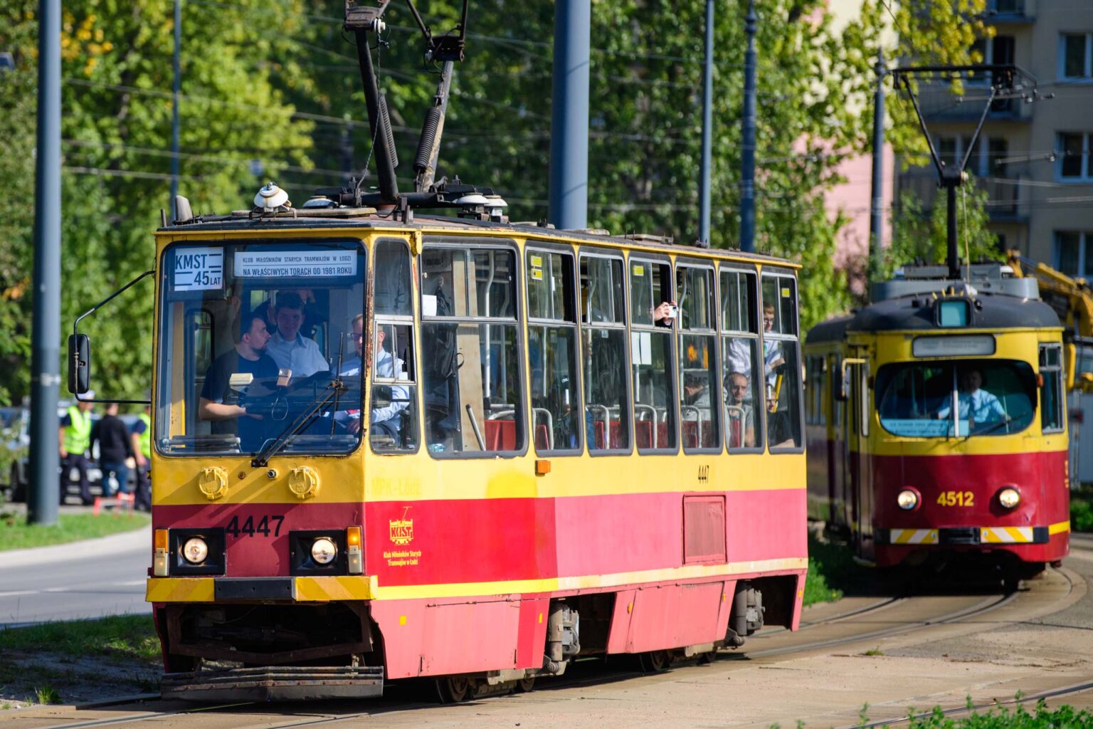 Parada tramwajów na 45 lat KMST fot Sebastian Szwajkowski_17 Parada tramwajow na 45 lat KMST fot Sebastian Szwajkowski 17
