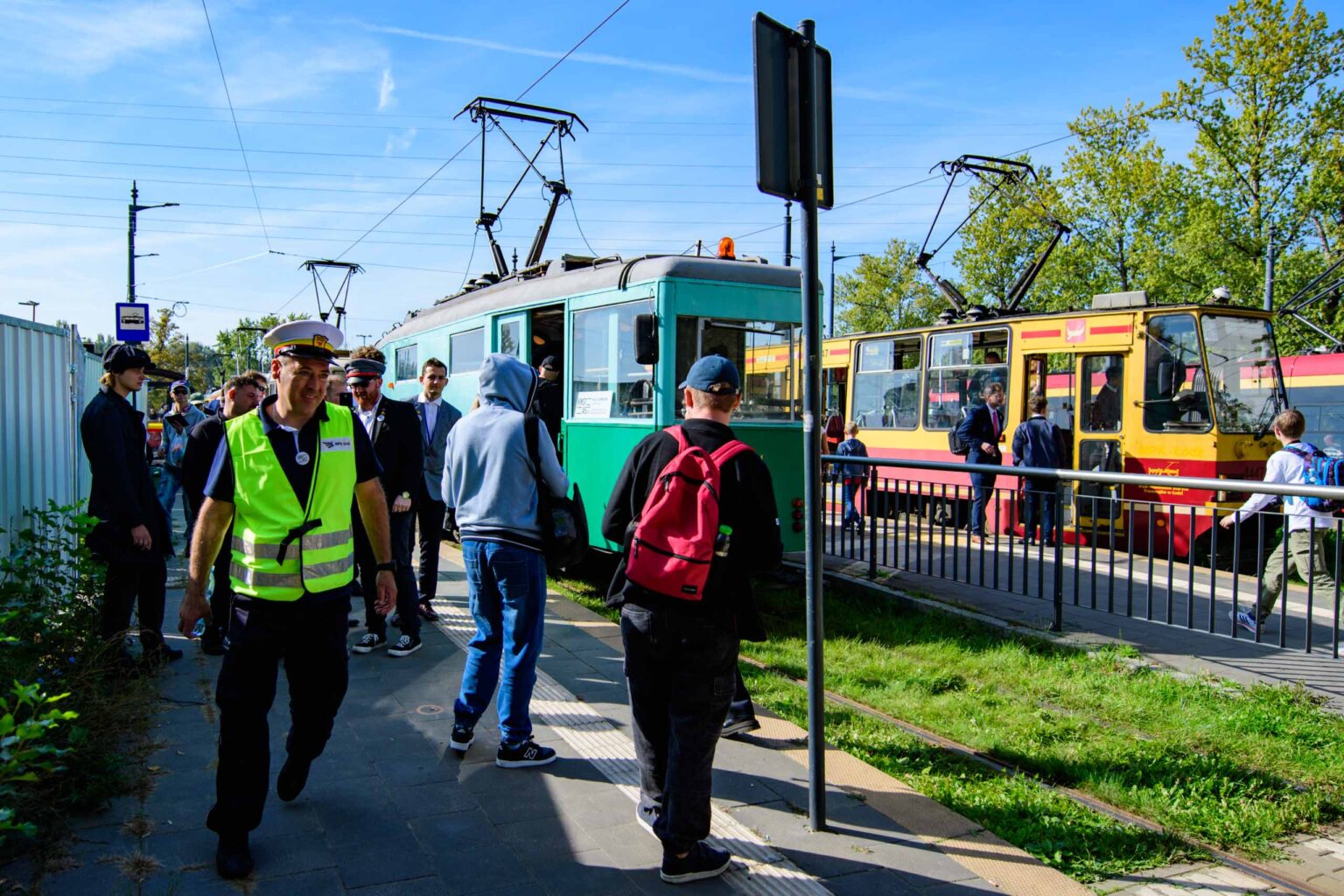 Parada tramwajow na 45 lat KMST fot Sebastian Szwajkowski 2