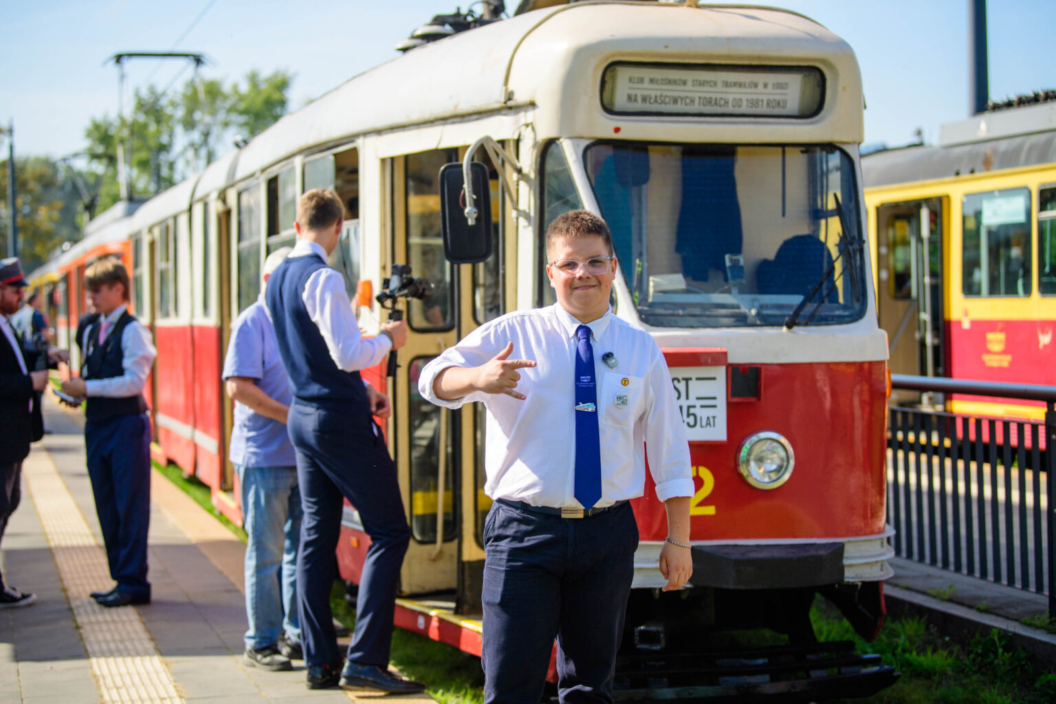 Parada tramwajów na 45 lat KMST fot Sebastian Szwajkowski_23 Parada tramwajow na 45 lat KMST fot Sebastian Szwajkowski 23