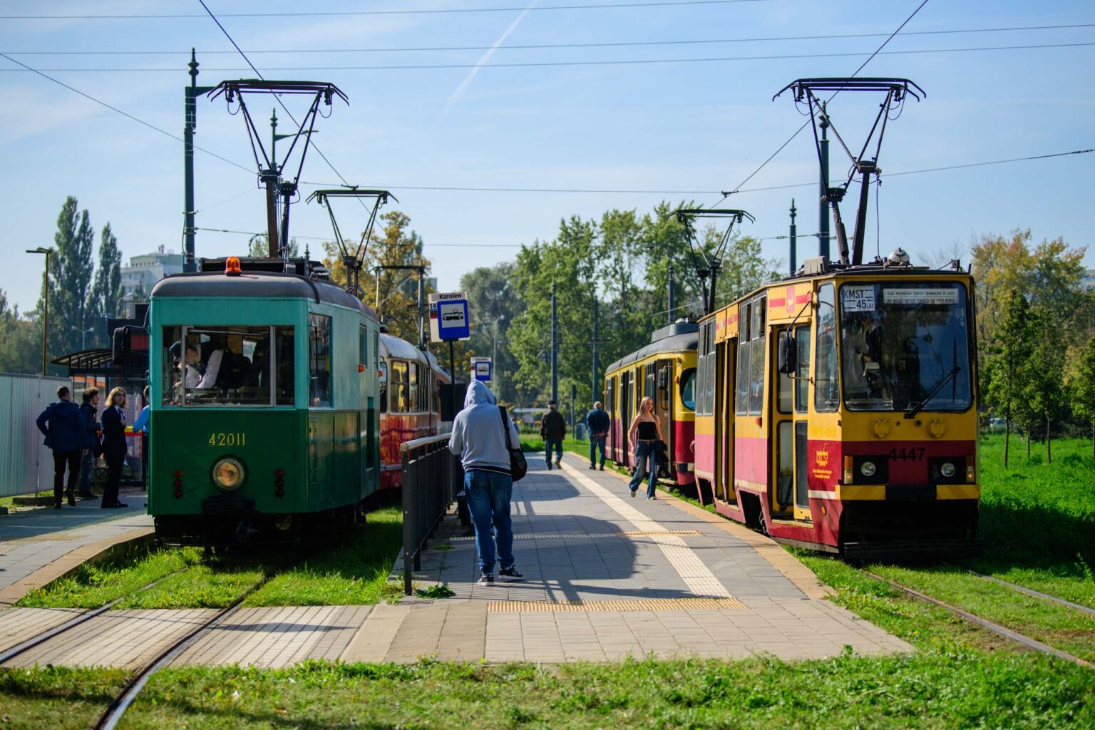 Parada tramwajow na 45 lat KMST fot Sebastian Szwajkowski 25