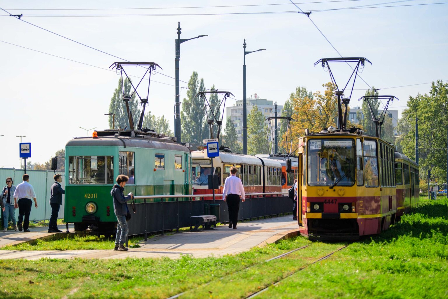 Parada tramwajow na 45 lat KMST fot Sebastian Szwajkowski 26