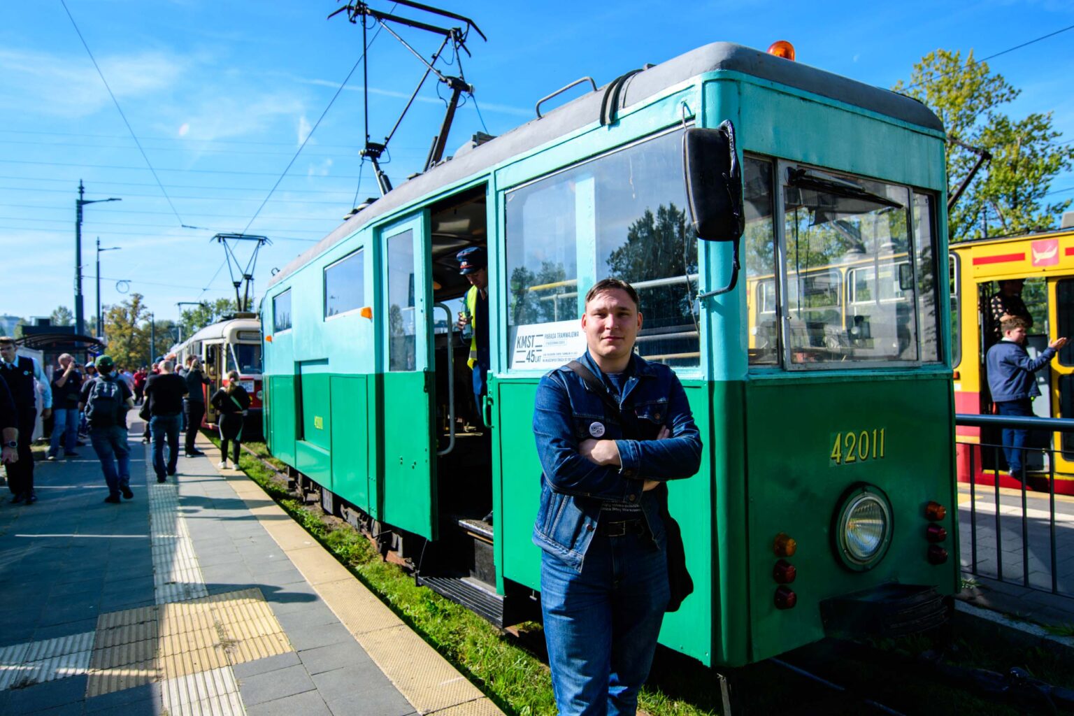 Parada tramwajow na 45 lat KMST fot Sebastian Szwajkowski 3