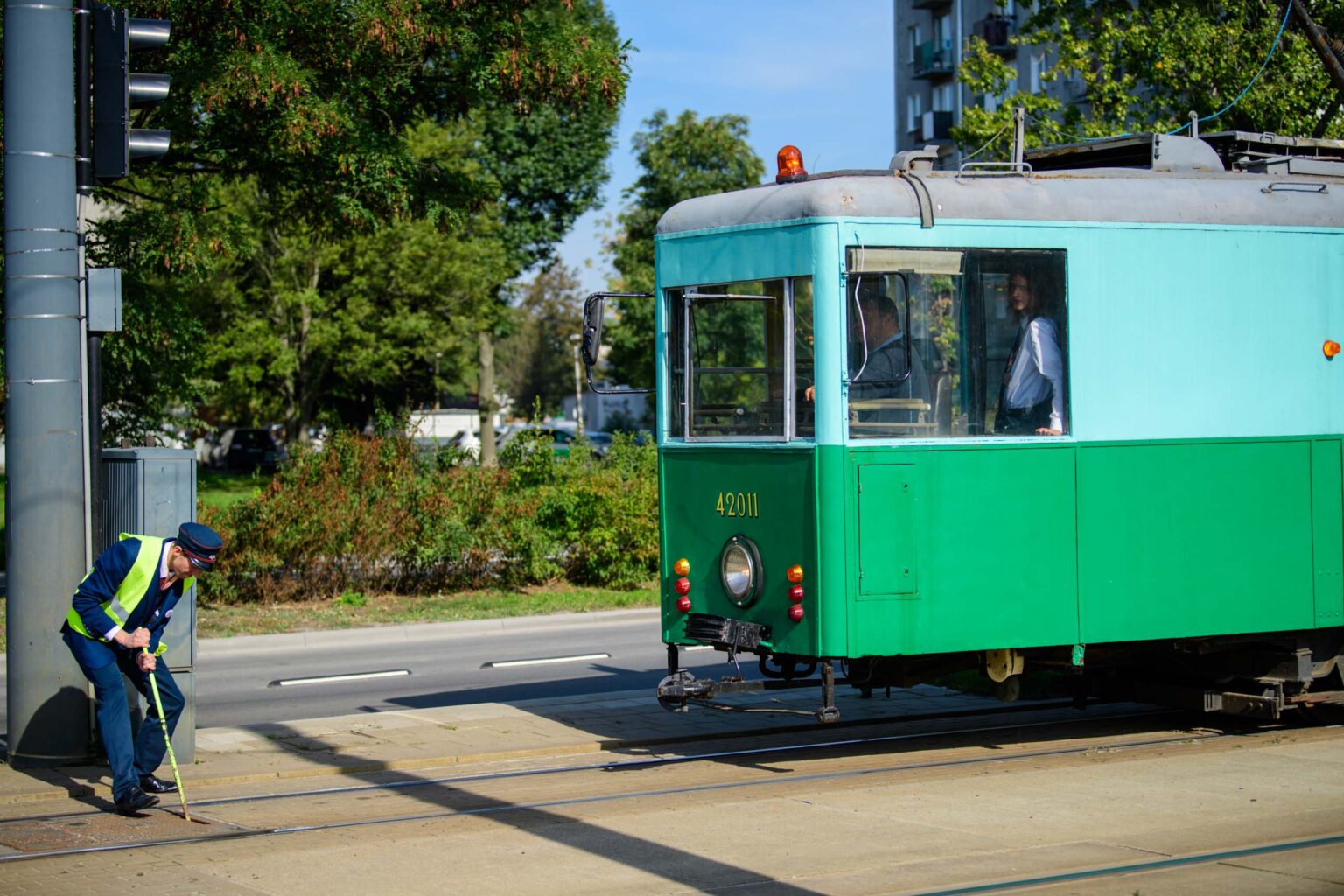 Parada tramwajow na 45 lat KMST fot Sebastian Szwajkowski 9