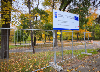 Park Staromiejski w Sieradzu przejdzie metamorfozę. Ruszyła gruntowna modernizacja
