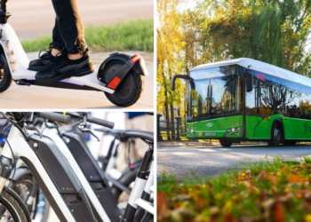 Zakaz przewożenia hulajnóg i rowerów elektrycznych w autobusach MZK w Piotrkowie Trybunalskim. Za złamanie przepisów grozi opłata