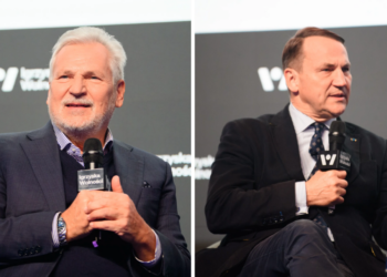 Aleksander Kwaśniewski i Radosław Sikorski na Igrzyskach Wolności w Łodzi. Apelowali o jedność Europy [ZDJĘCIA]
