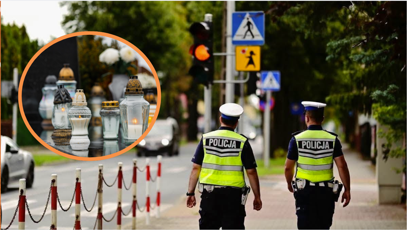 Więcej policyjnych patroli na łódzkich drogach przy cmentarzach. Rusza akcja „Znicz 2026”