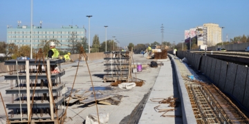 Remont estakady przy Włókniarzy w Łodzi. Prace wyprzedzają harmonogram