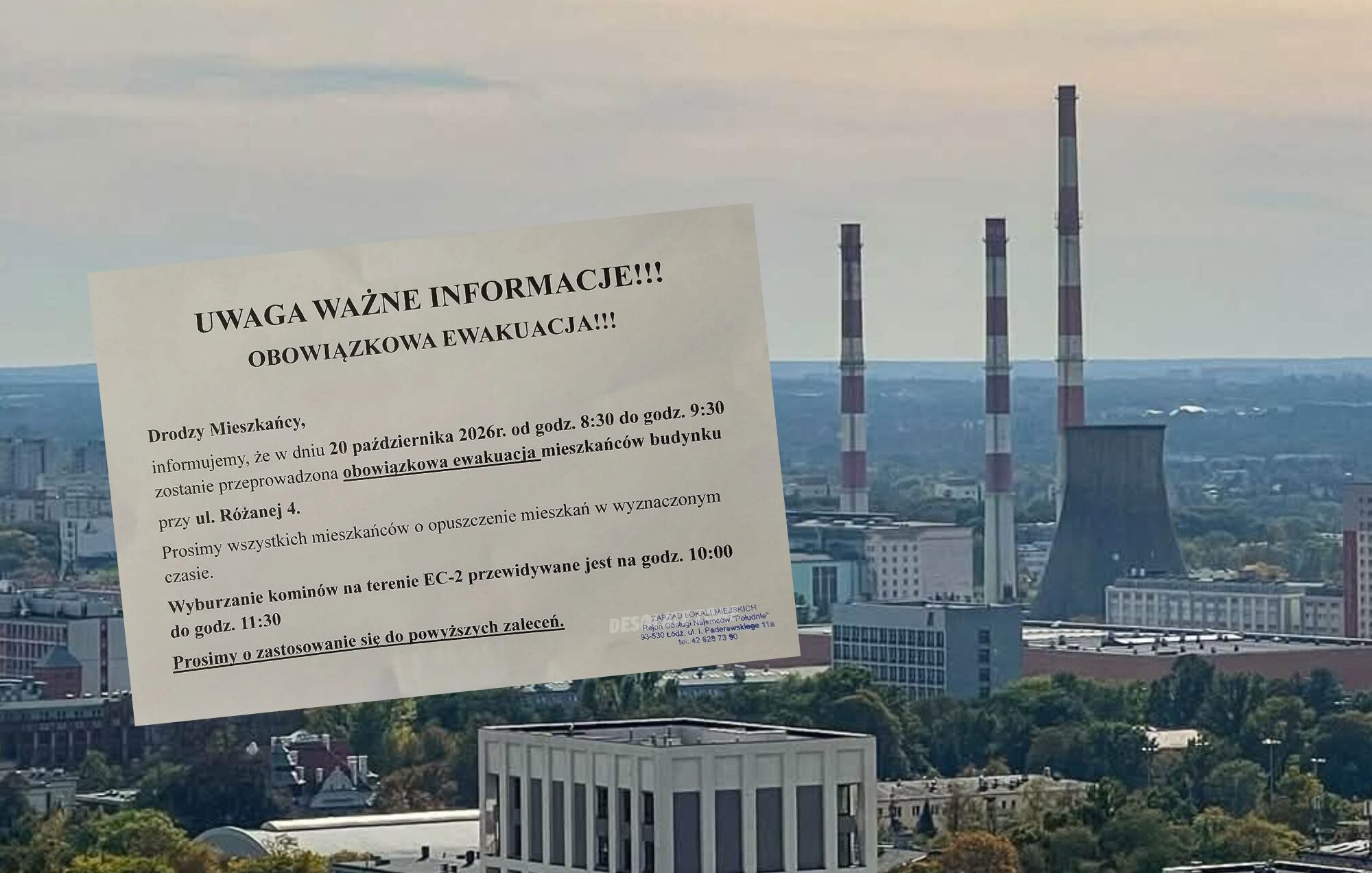 Kominy EC-2 przejdą do historii. Zaplanowano wyburzanie i ewakuację mieszkańców