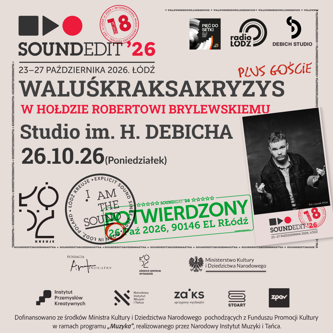 WaluśKraksaKryzys plus goście w hołdzie Robertowi Brylewskiemu. Koncert w Studiu Debicha 2 walus